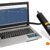 BDKG-05S Scintillation Gamma Radiation Probe with ScintiClear SrI2(Eu) crystal connected to a laptop