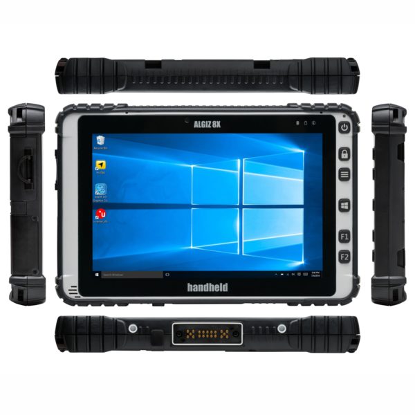 Ultra-mobile Handheld Algiz 8X rugged Windows tablet for construction