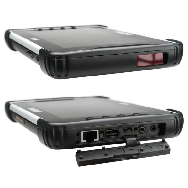 Handheld ALGIZ RT7 eTicket rugged tablet ports